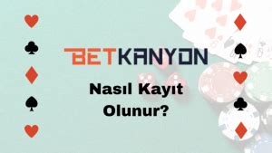 Betkanyon Nasıl Kayıt Olunur
